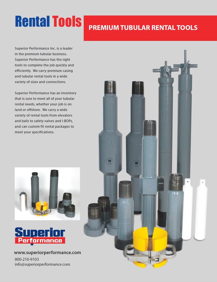 Product and Service Catalog Superior Performance